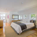 Upstairs loft mezzanine bedroom.