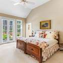 Primary suite with pocket doors to office or sitting room.