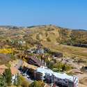 Aerial views towards the Steamboat Ski Resort