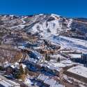 Enviable views of the ski resort and slopes