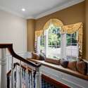 Staircase Landing Cushioned Window Seat