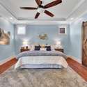 Bedroom with Barn Door