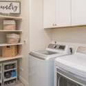 Upstairs Laundry Room - Shelving & Cabinets