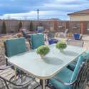 Paver Patio - Outdoor dining/entertaining - gas for BBQ stubbed in