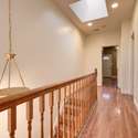 View of the second floor plus skylight.