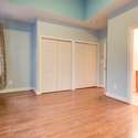 Primary Bedroom with large closet.