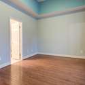 Primary Bedroom with vaulted ceilings.