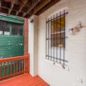 First-floor balcony.