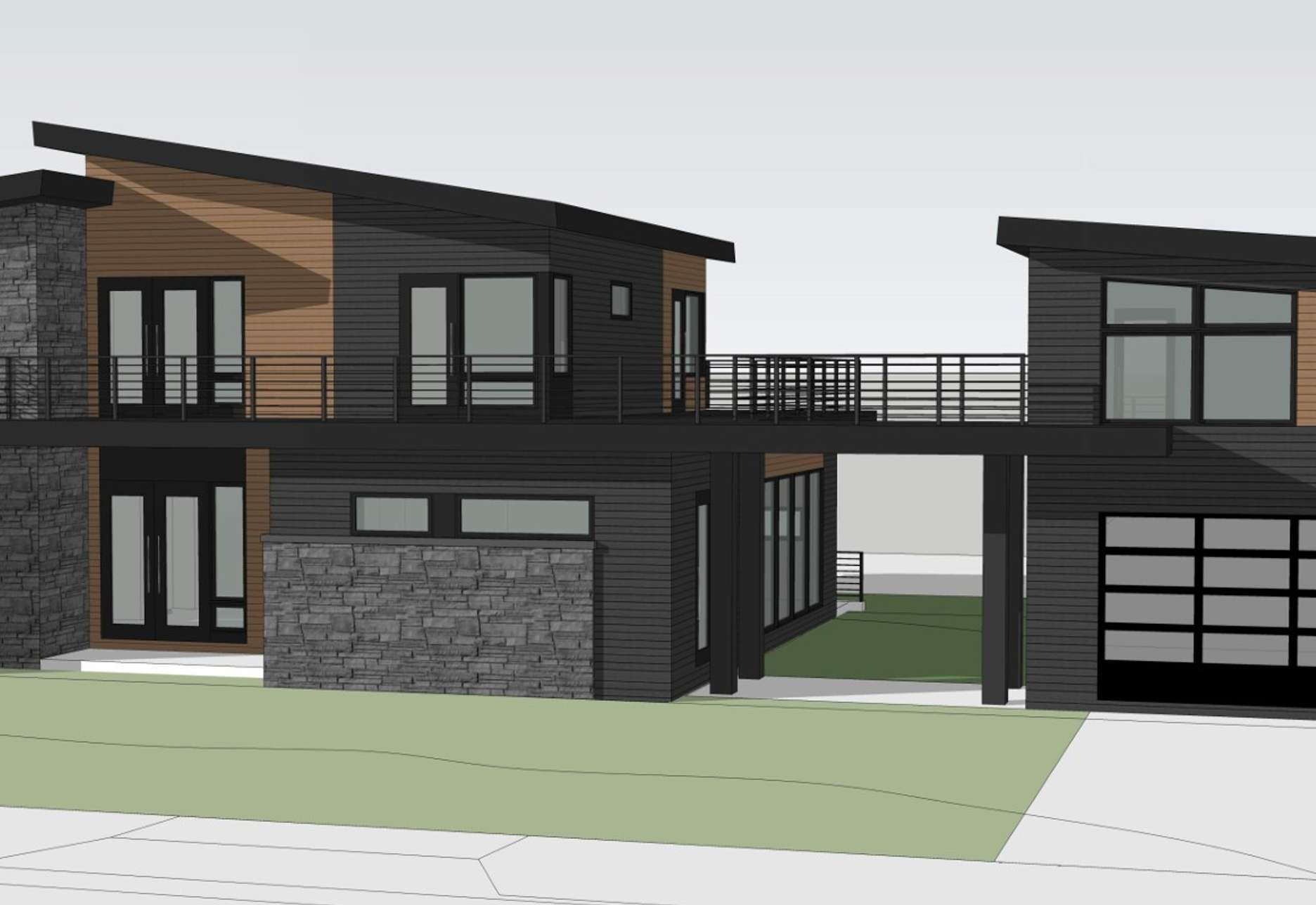 2 of 8. Front Elevation