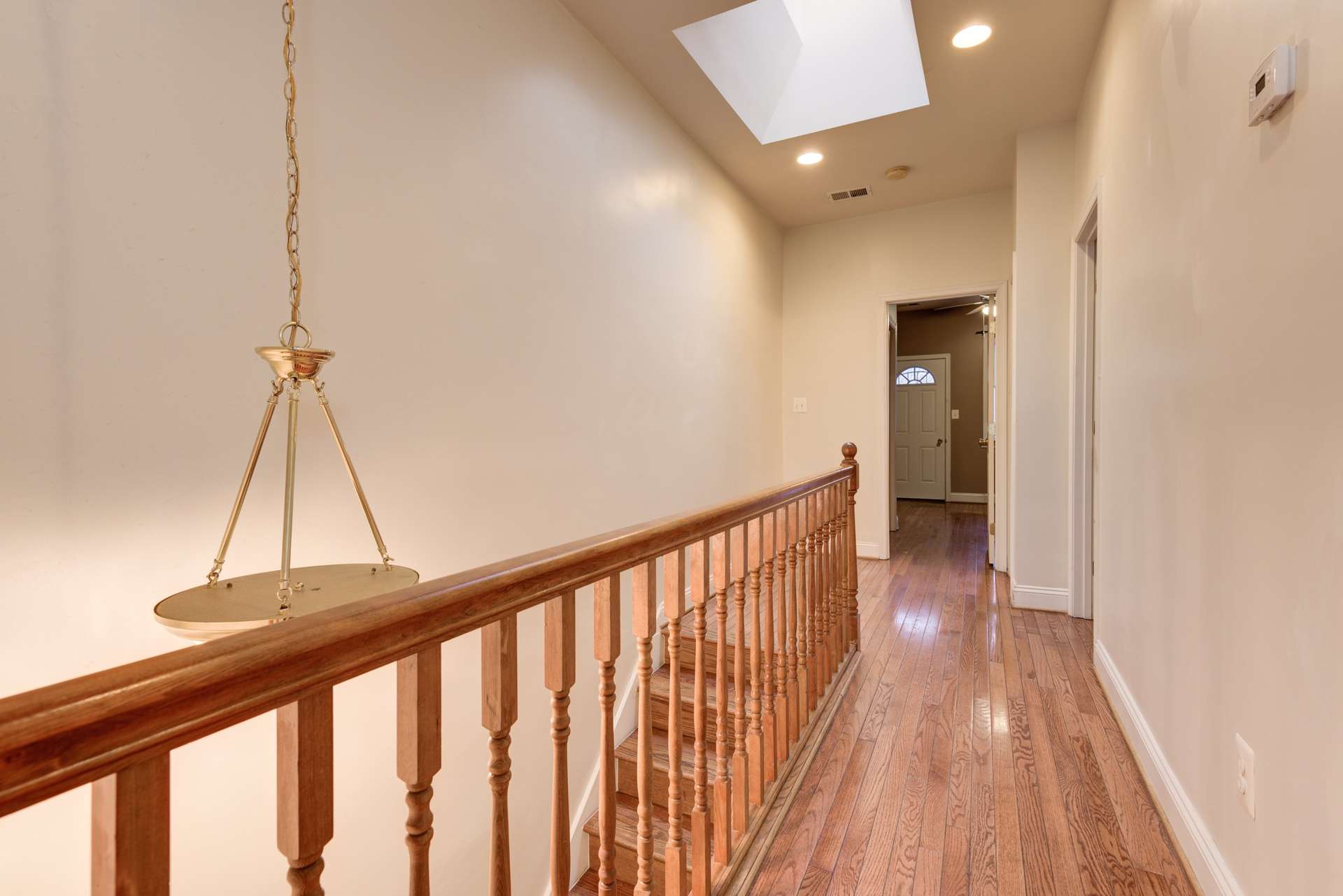 22 of 42. View of the second floor plus skylight.