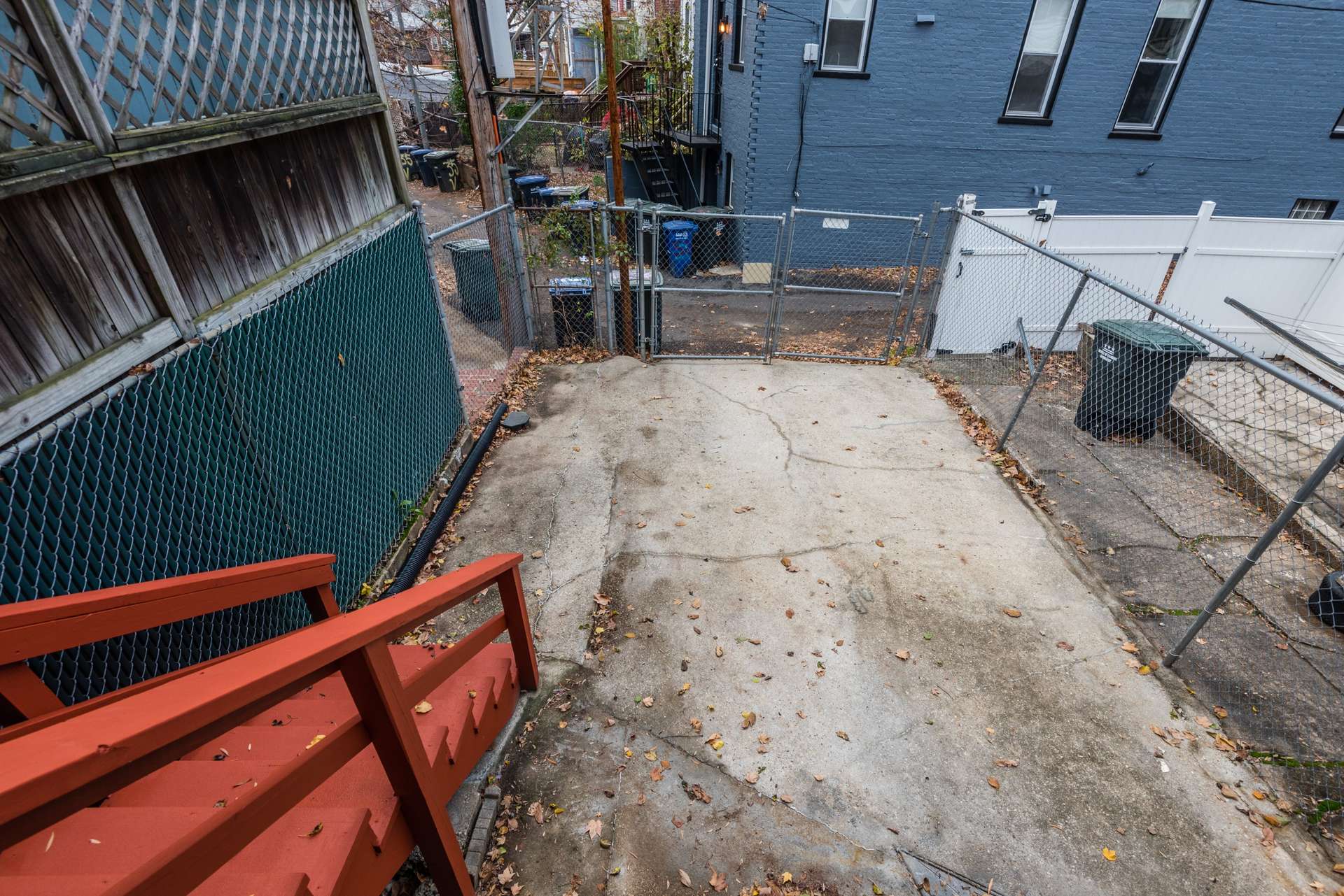 39 of 42. View from Back Door.