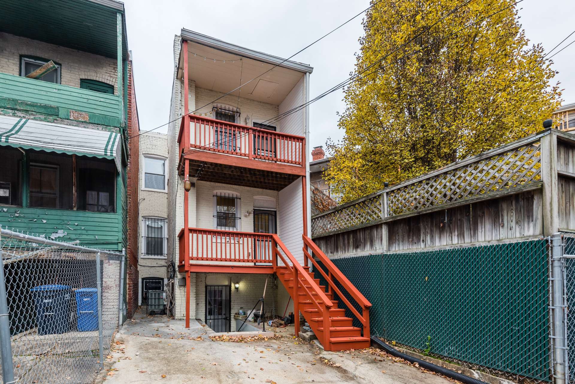 42 of 42. Back Yard, shared with basement tenant. The parking space is for the upstairs unit.