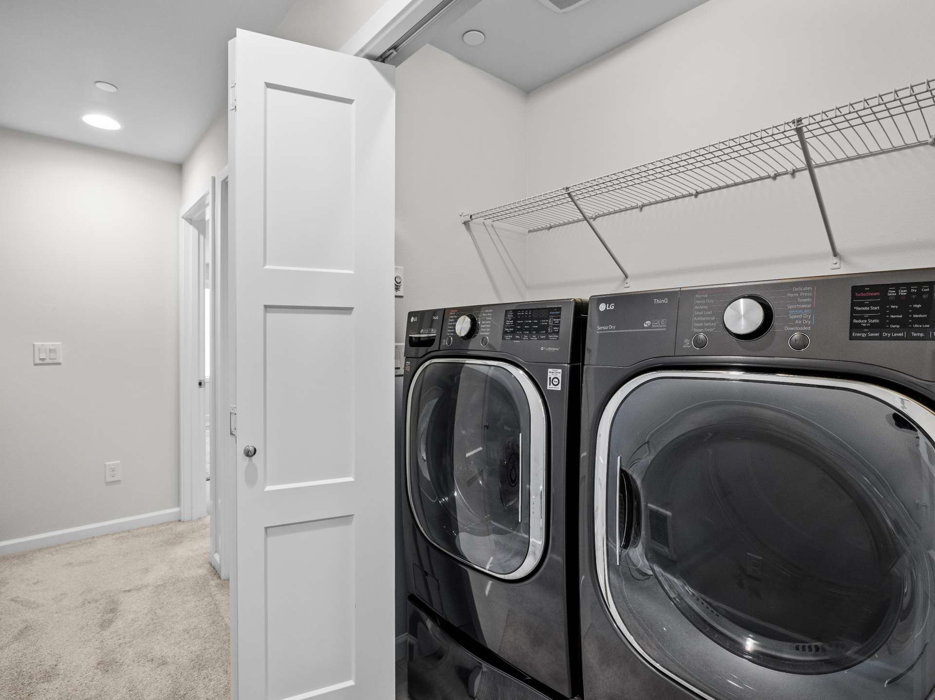 20 of 41. Laundry Closet - Washer/Dryer Stay!
