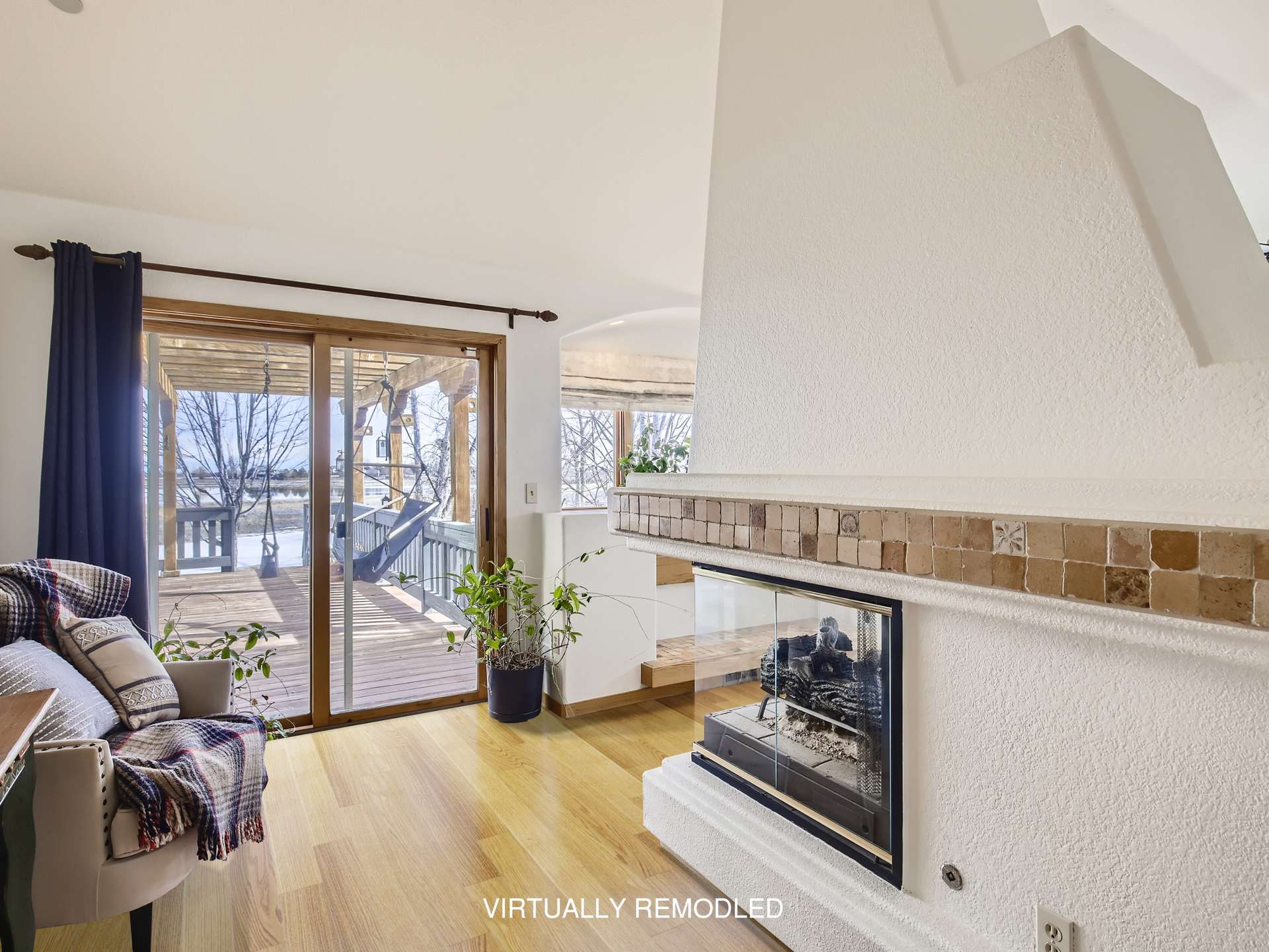 125 of 126. Virtually Remodeled with wood floors