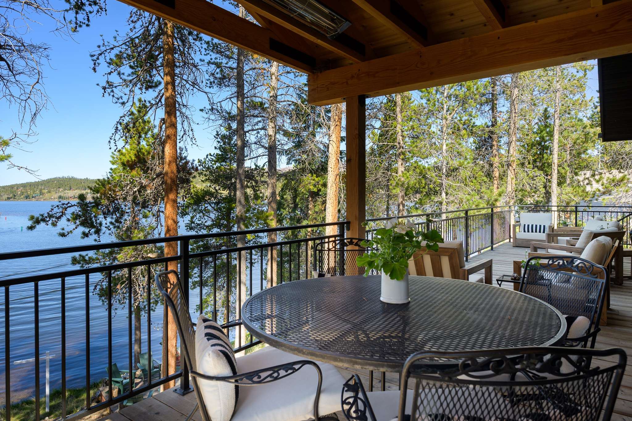 34 of 53. Entry Level Deck - Dining Area