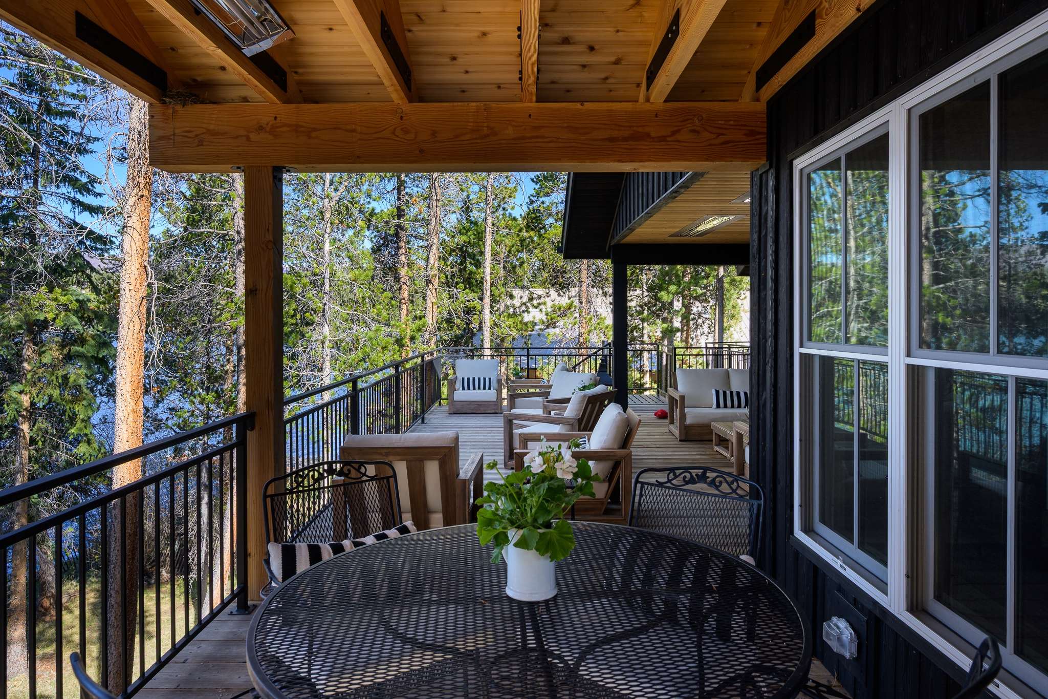 35 of 53. Entry Level Deck - Dining Area
