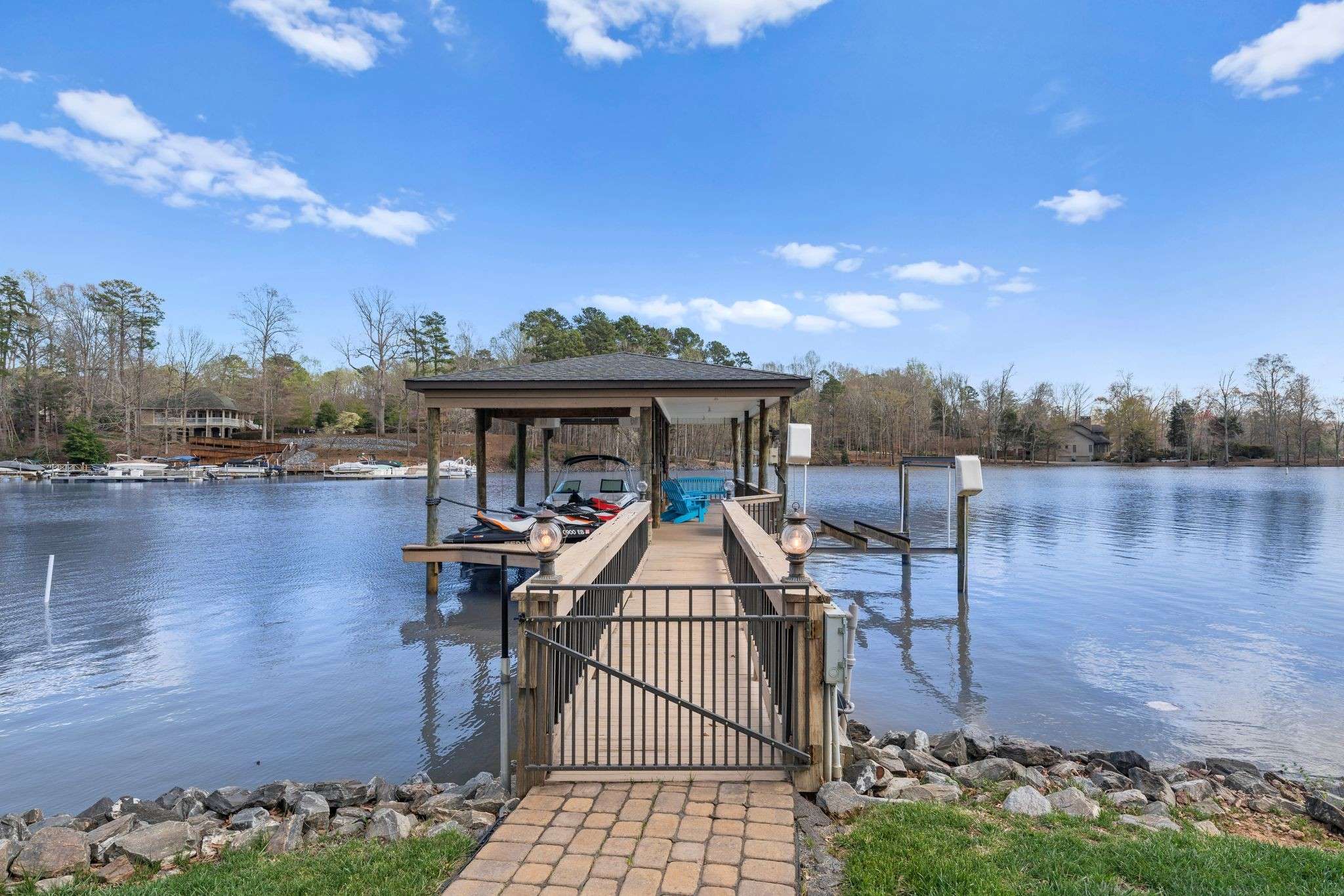 60 of 79. Exterior Day Time Photo - 846 Armstrong Rd - Showcasing Permanent Stick Built Dock.