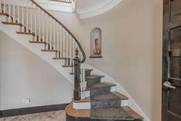 Custom-Made Curved Staircase