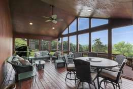 Vaulted Screened-in Porch