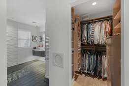 Custom Organized Walk-in Closet
