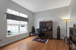 The front room is multi-functional, utilized as an Office or a formal Living Room!
