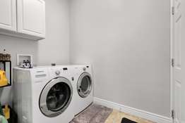 Desirable Main Floor Laundry Room