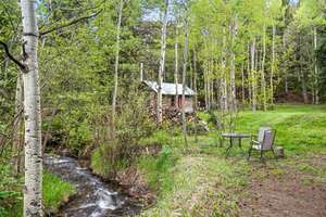 Beloved Christmas Cabin plus plans for your next chapter along Coon Track Creek