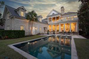 One of a kind, newly renovated Daniel Island Park estate - Immediate golf membership available