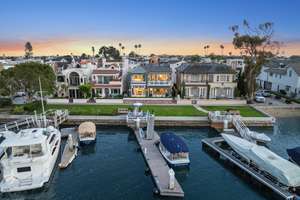Stunning Hamptons-Inspired Bayfront With Private Dock