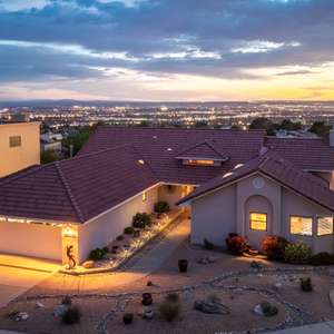 Custom Home in Sandia Foothills