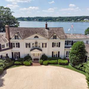 Architectural Masterpiece Set High on the Banks of the Prestigious Navesink River