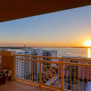 Unbelievable panoramic views over Sarasota Bay, strategically perfect downtown location, stunning modern renovation, and the world-renowned service of the Ritz-Carlton.