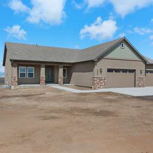 Welcome to your future dream home in the Winsome community of Black Forest on a corner lot with almost 3 acres!