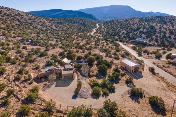 Placitas compound on serene 3 acre lot