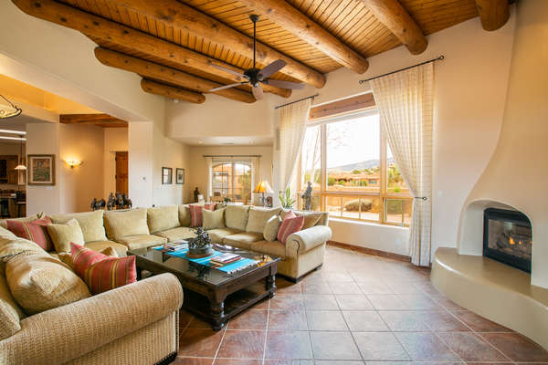 Single Story Custom Home with 360 degree Views of Gorgeous Placitas, New Mexico