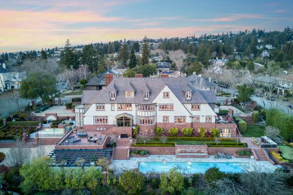 Rare Julia Morgan Mansion 4-Story Tudor Revival
