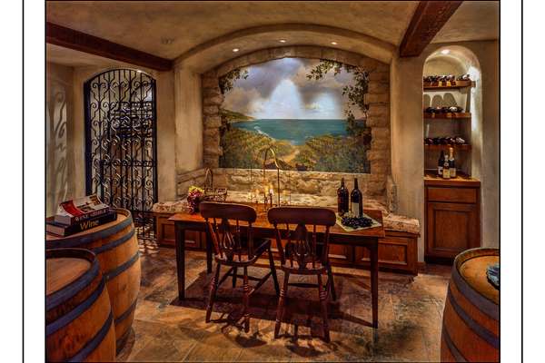 Wine Cellar and Tasting Room!