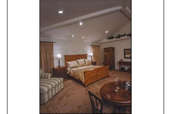 Master Bedroom Suite that takes up Entire 2nd Level Wing of Home.