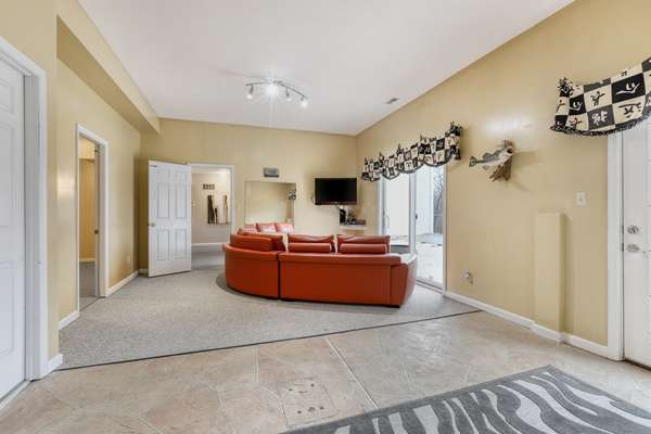 The options are endless with an additional great room on the lower level.