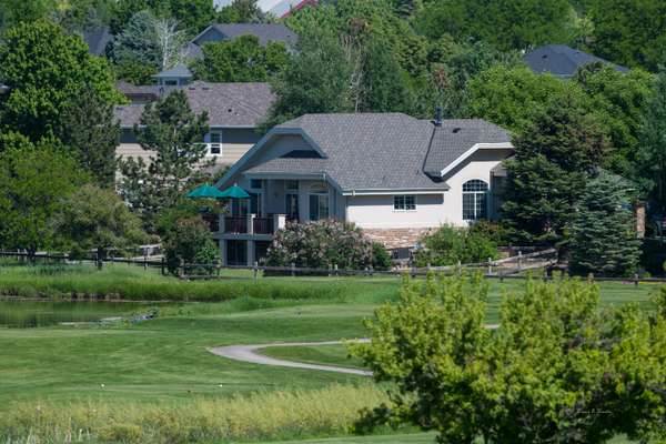 Wonderful Ranch backing to a golf course