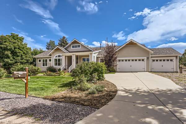Ranch style home built in 2012 situated on a spacious .75 acre lot.