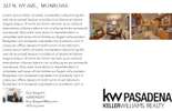 Printable PDF flyer of 327 North Ivy Avenue. Basic Postcard