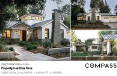 Printable PDF flyer of Craftsman Ranch. Basic Postcard