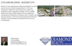 Printable PDF flyer of 2125 Airline Drive. Basic Postcard