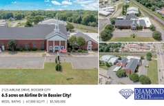 Printable PDF flyer of 2125 Airline Drive. Basic Postcard