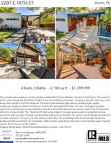 Printable PDF flyer of 2207 E 18th St.. 4 Photos & Short Description