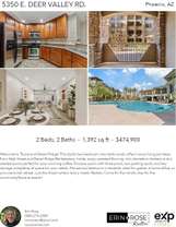 Printable PDF flyer of 5350 E. Deer Valley Rd. #1232. 4 Photos & Short Description