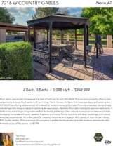 Printable PDF flyer of 7216 W Country Gables Dr. Main Photo & Short Description