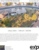 Printable PDF flyer of 14161 W White Rock Dr. Main Photo & Short Description