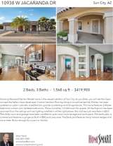 Printable PDF flyer of 10938 W Jacaranda Dr. 4 Photos & Short Description